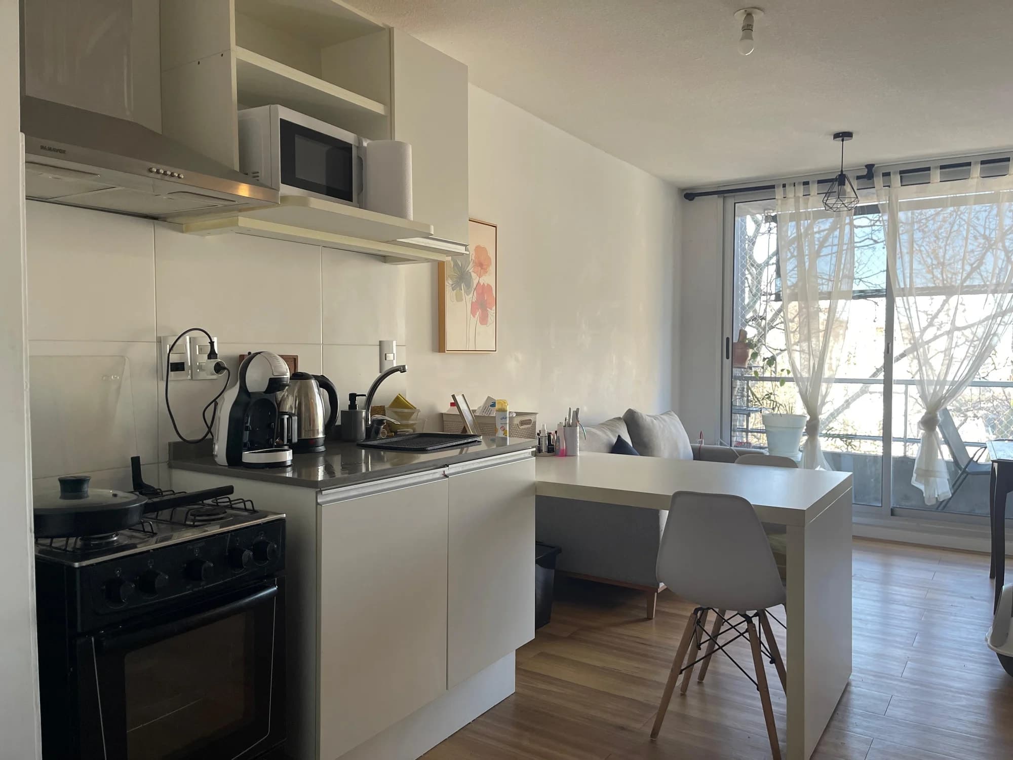 Venta de apartamento 1 dormitorio con renta en Cordón con Ley VIS